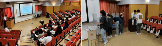 北日本医療福祉専門学校啓発授業の様子