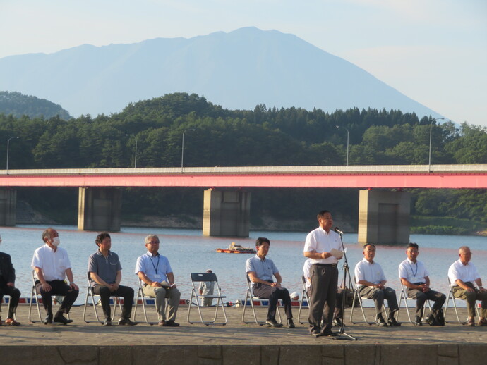 御所湖まつり開会セレモニー