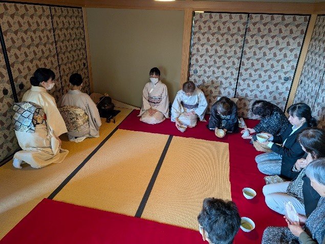 記念茶会の写真