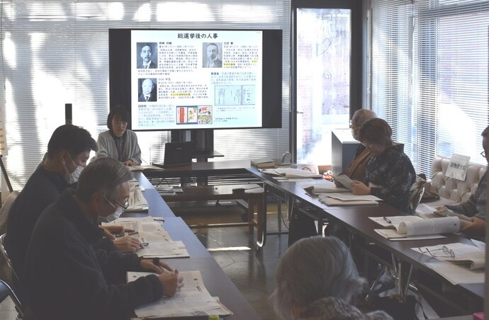 前回の講座の様子