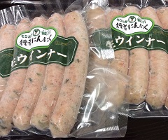 行者ニンニク入生ウインナーの写真