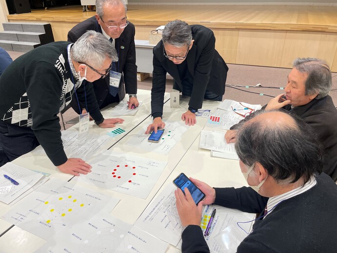 情報交換会の様子