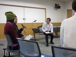 懇談会の様子