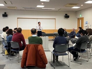 懇談会の様子
