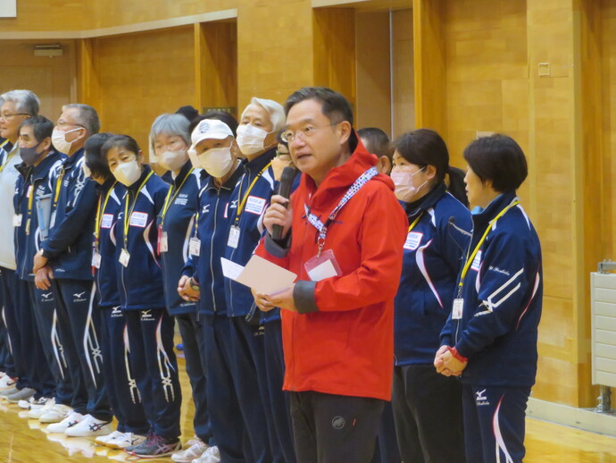 盛岡市スポーツ・レクリエーション祭開会式