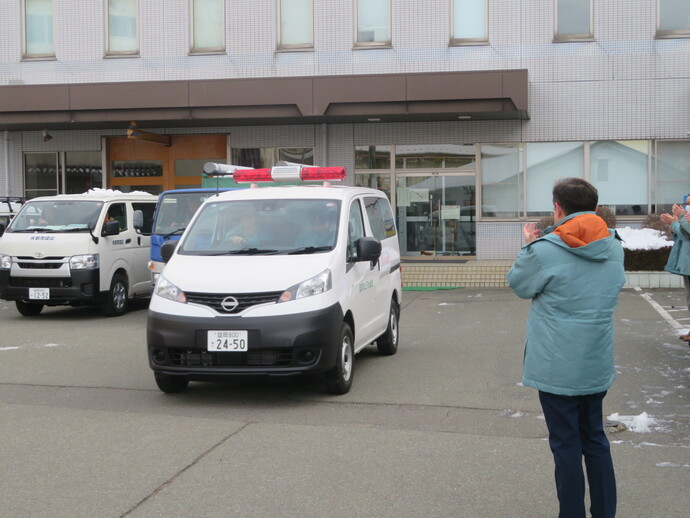 能登半島地震被災地派遣職員出発式