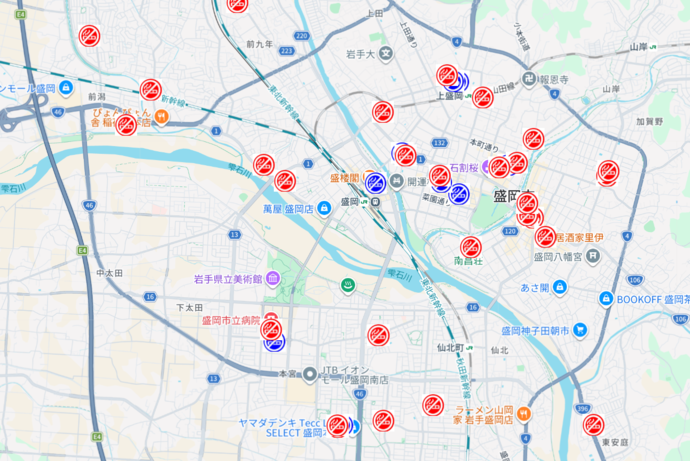 グーグルマイマップ（外部リンク）