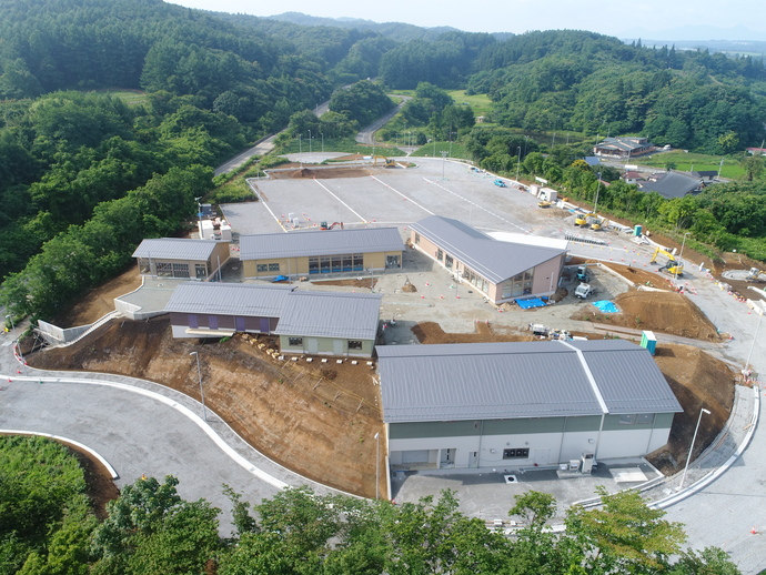 北側から見た様子
