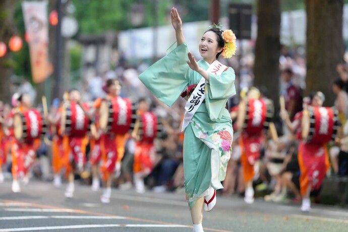 盛岡さんさ踊りの様子2