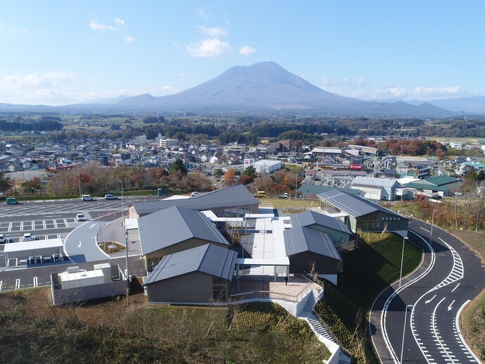 建物周辺航空写真