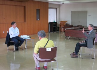 懇談会の様子