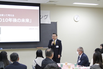 理事・副学長のあいさつ