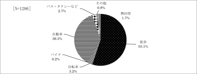 問13　避難場所への移動方法・支援