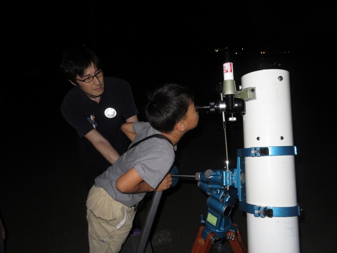 星を見る会の写真