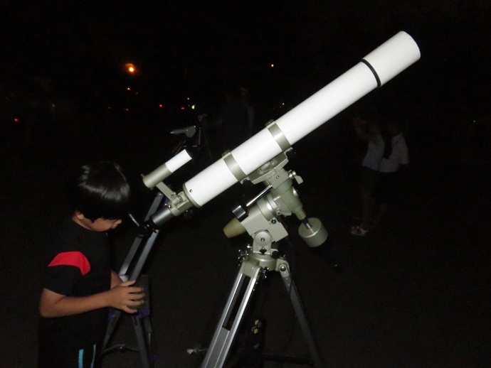 星を見る会の写真