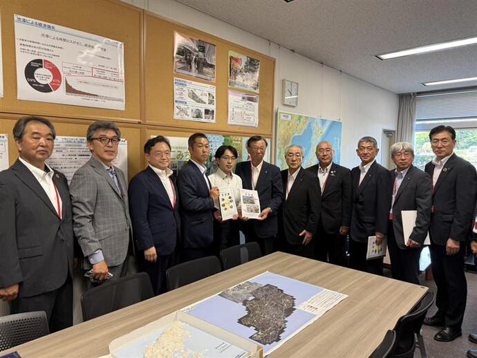 道路整備促進期成同盟会10団体合同要望