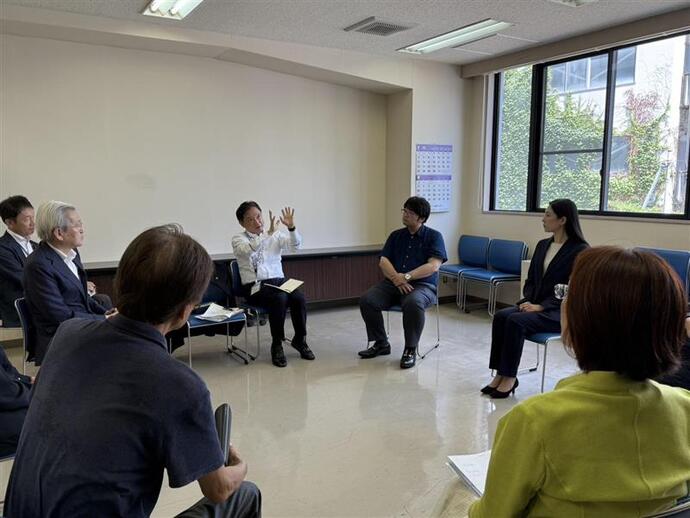 市長と語ろう！もりおか盛り上げ座談会