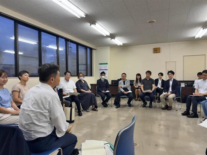 市長と語ろう！もりおか盛り上げ座談会