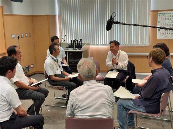 市長と語ろう！もりおか盛り上げ座談会