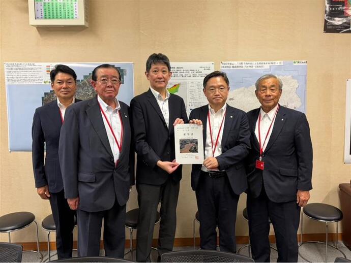 北上川上流ダム再生事業促進期成同盟会要望