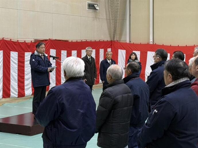 盛岡市中央卸売市場初市式