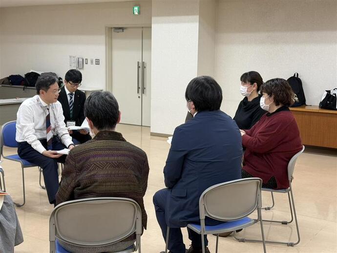 市長と語ろう！もりおか盛り上げ座談会