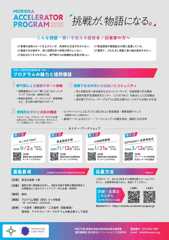 募集チラシ裏
