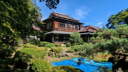 武田邸母屋庭園