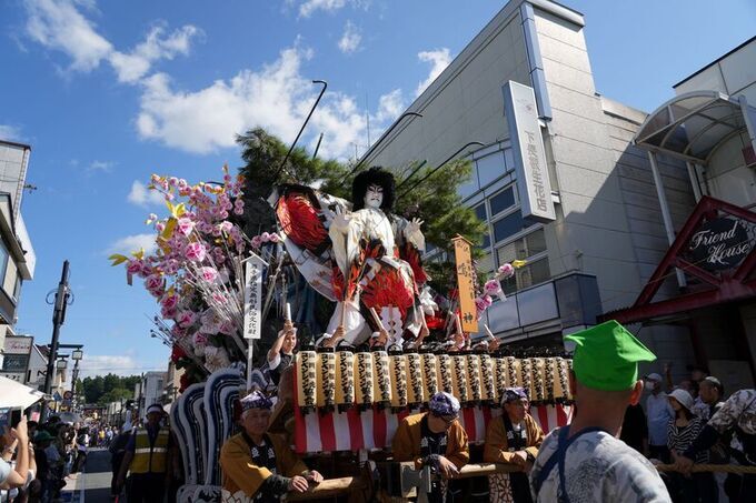 山車運行の様子1