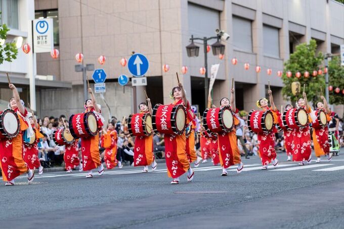 盛岡さんさ踊りの様子4