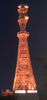 オレンジライトアップ