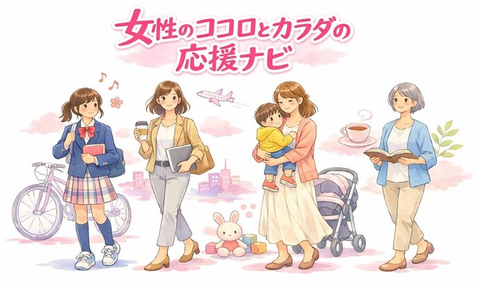 女性のココロとカラダの応援ナビ