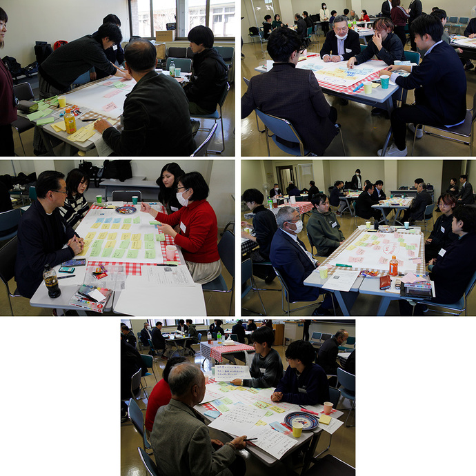 ワールドカフェの様子と最後の振り返り