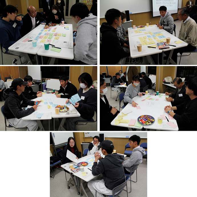 ワールドカフェの様子と最後の振り返り