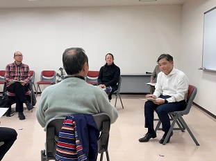 懇談会の様子