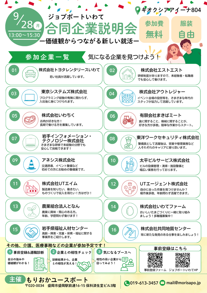 参加企業一覧