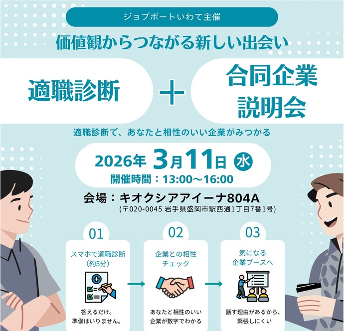 価値観からつながる合同企業説明会
