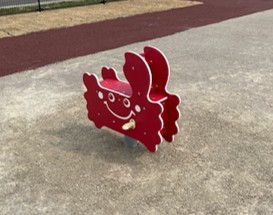 ロッキング遊具（かに）
