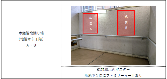 本館階段踊り場