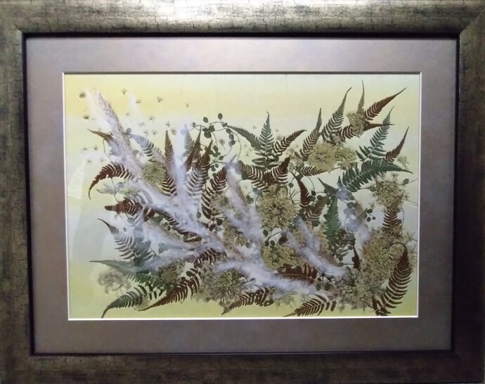 「自然」田村　禮子（幅690×高さ546）