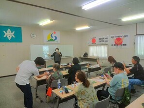 スマホ教室の様子