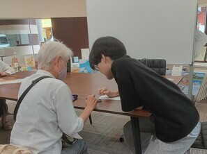 スマホ相談会の様子