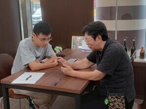 スマホ相談会の様子