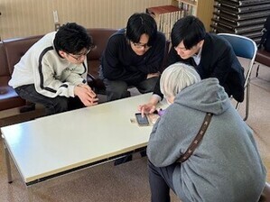 スマホ相談会の様子