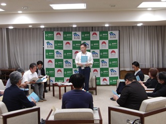 懇談会の様子