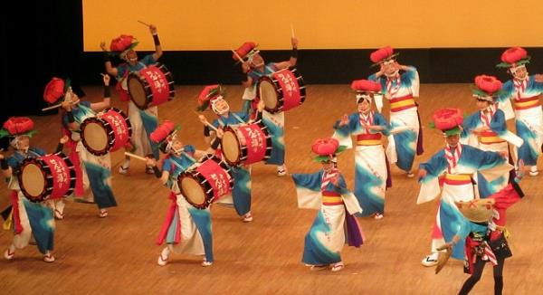 写真：東中野町さんさ踊り保存会　活動の様子