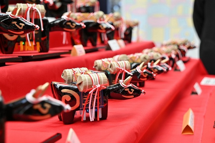 張子俵牛「くびふりべーご」伝承の会01