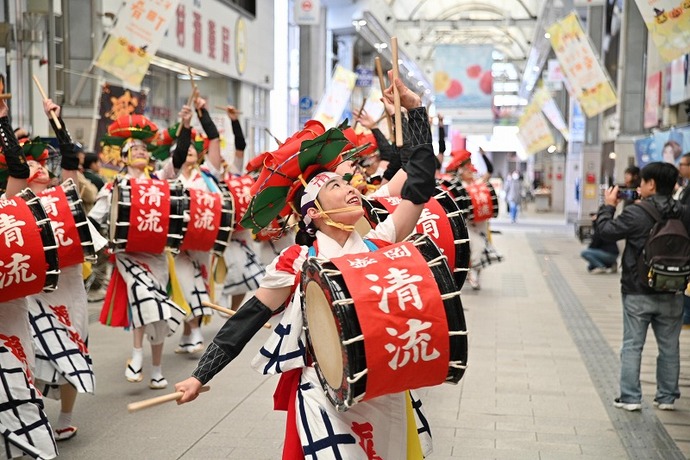 盛岡さんさ踊り清流01